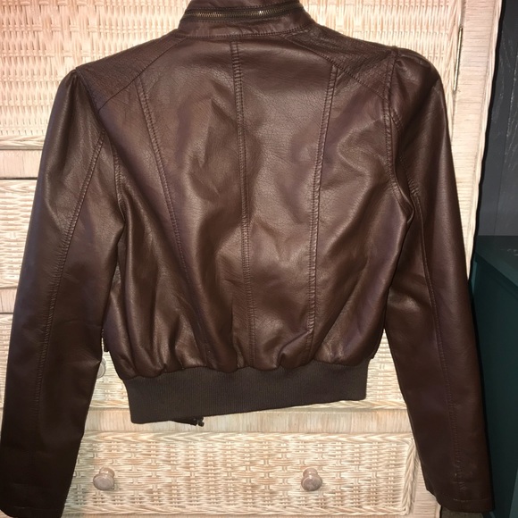 Faux leather jacket - Picture 2 of 2